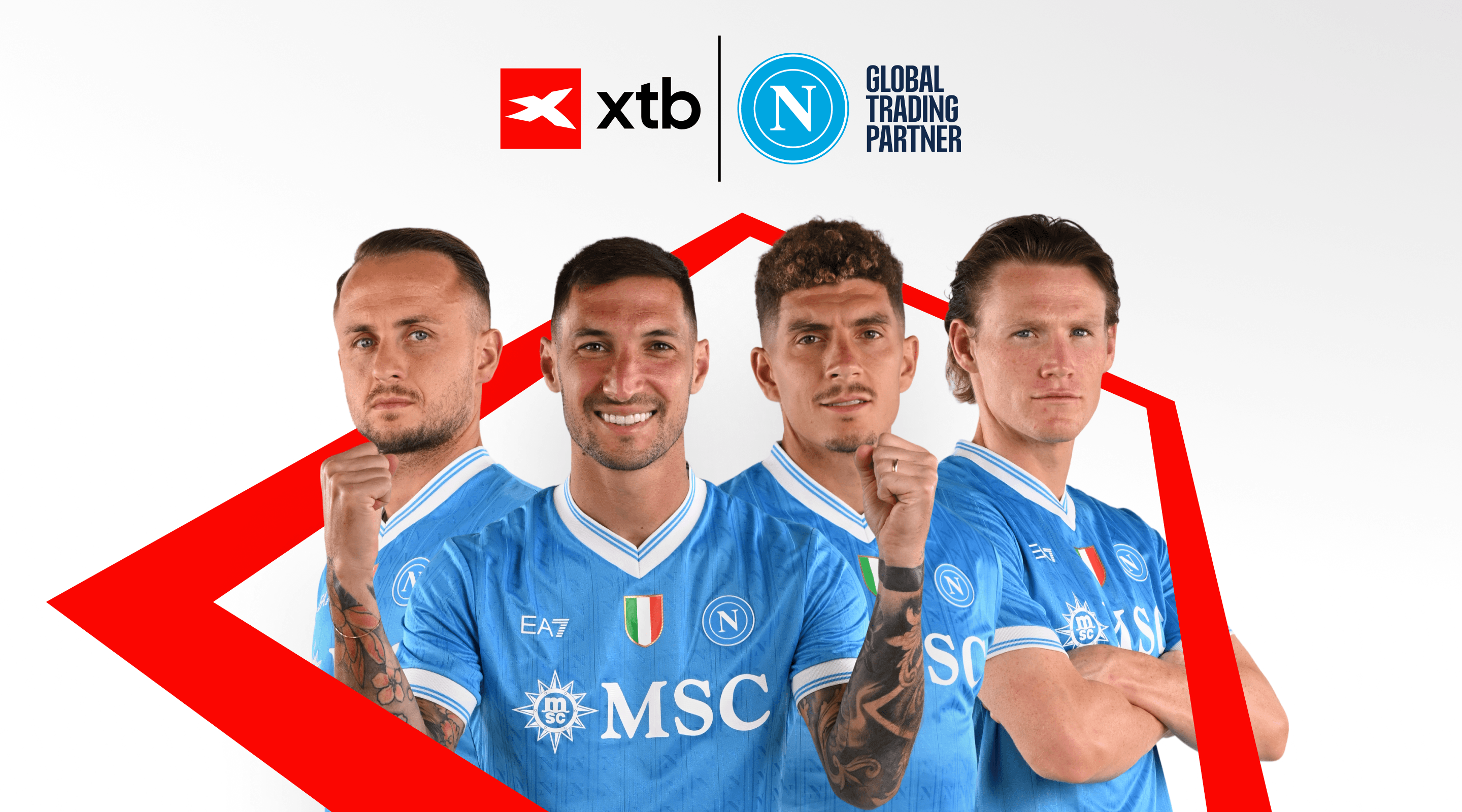 XTB anuncia parceria global com o SSC Napoli
