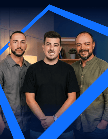 Bernardo Almeida, Gustavo Araújo e António Vilaça Pacheco juntos no XTB Market Sessions 2026.