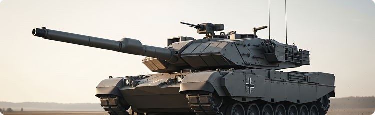 tanque militar moderno