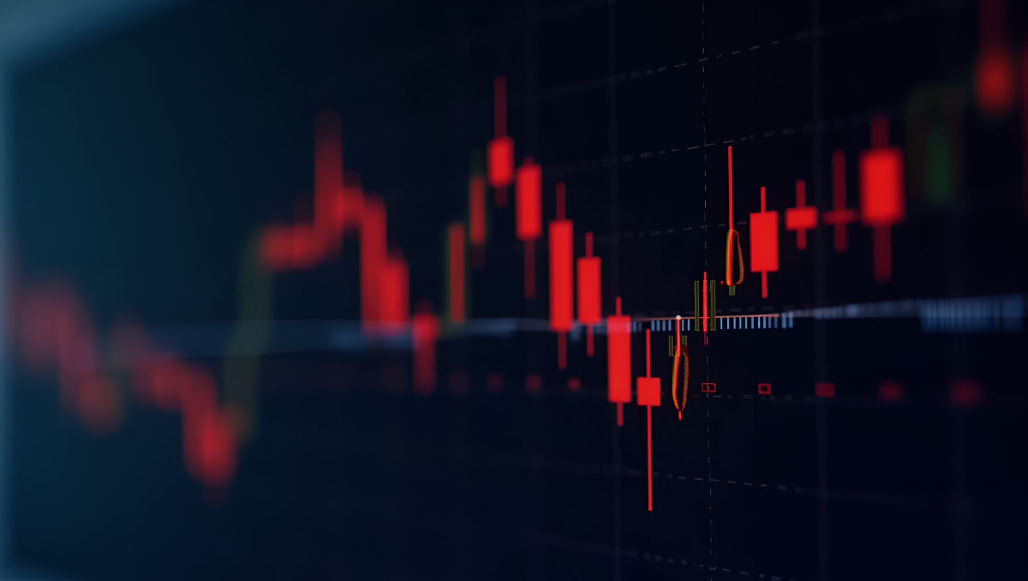 Imagen de un grÃ¡fico bursÃ¡til