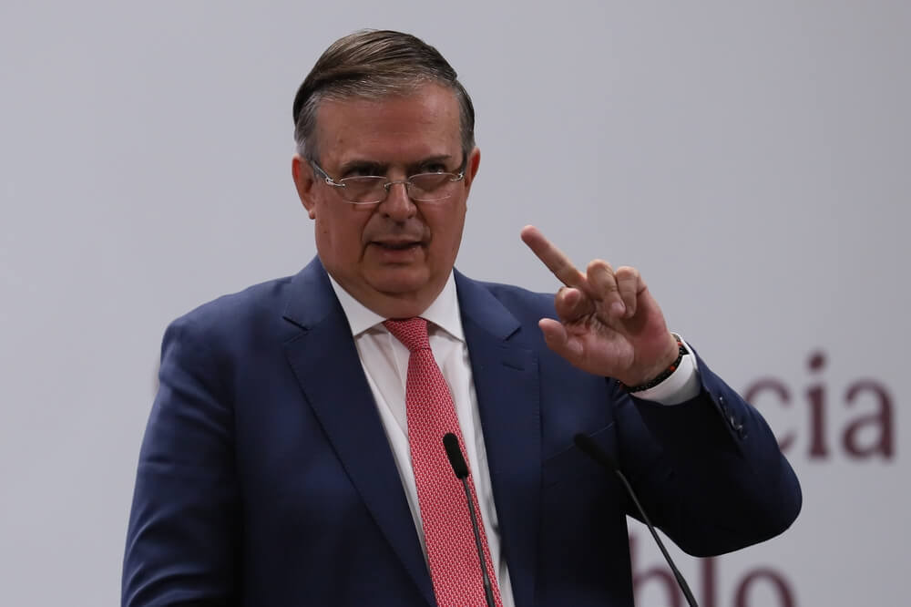  Marcelo Ebrard, Secretario de Economia del gobierno mexicano