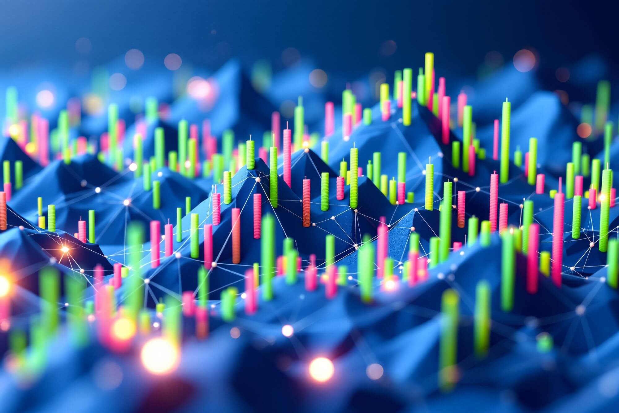 Imagen de un grÃ¡fico bursÃ¡til en un artÃ­culo sobre quÃ© es el indicador RSI