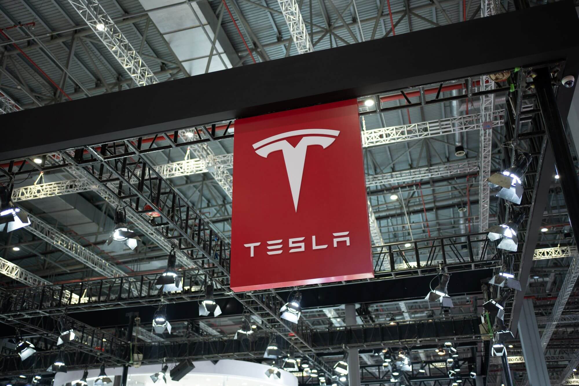 Imagen de un evento de Tesla