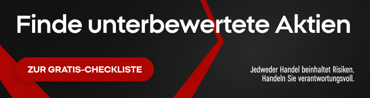 Unterbewertete Aktien: Checkliste