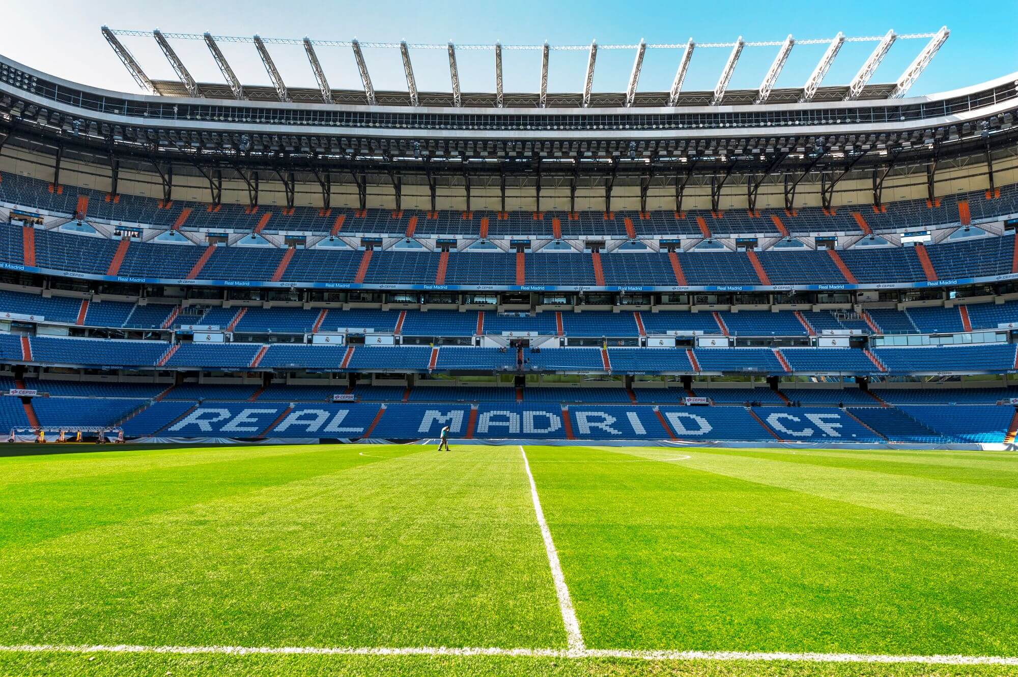 Imagen del Santiago Bernabeu