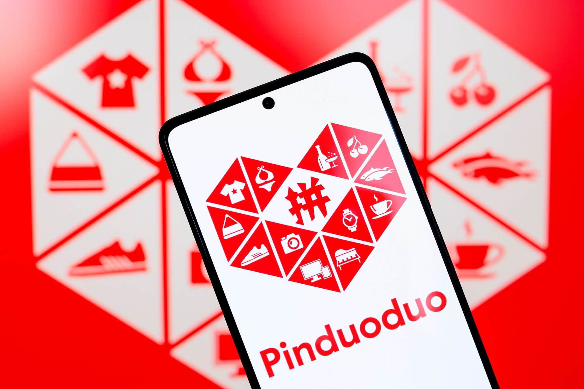 Imagen del logo de Pinduoduo, de PDD