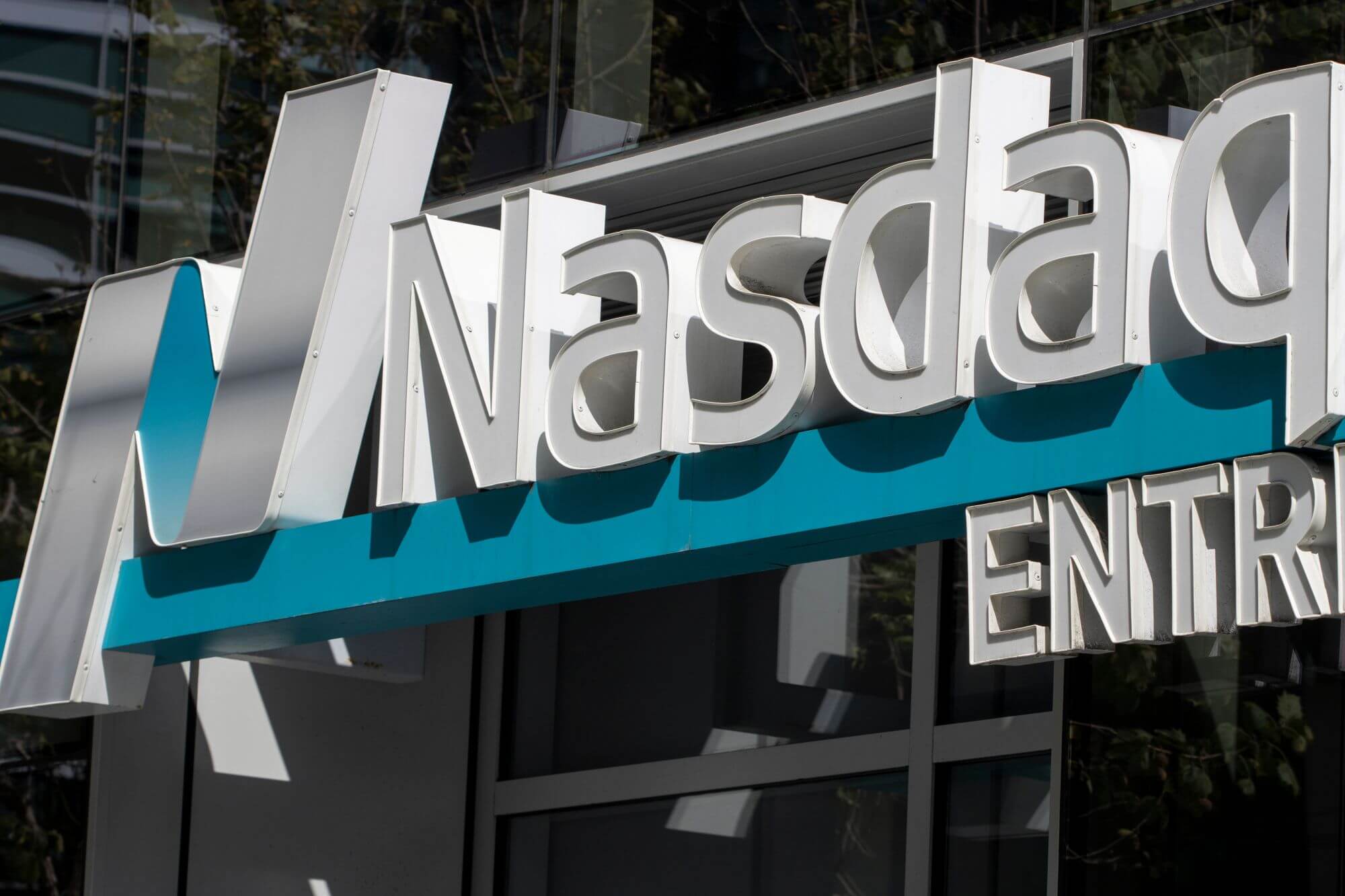 Imagen de una sucursal del Nasdaq
