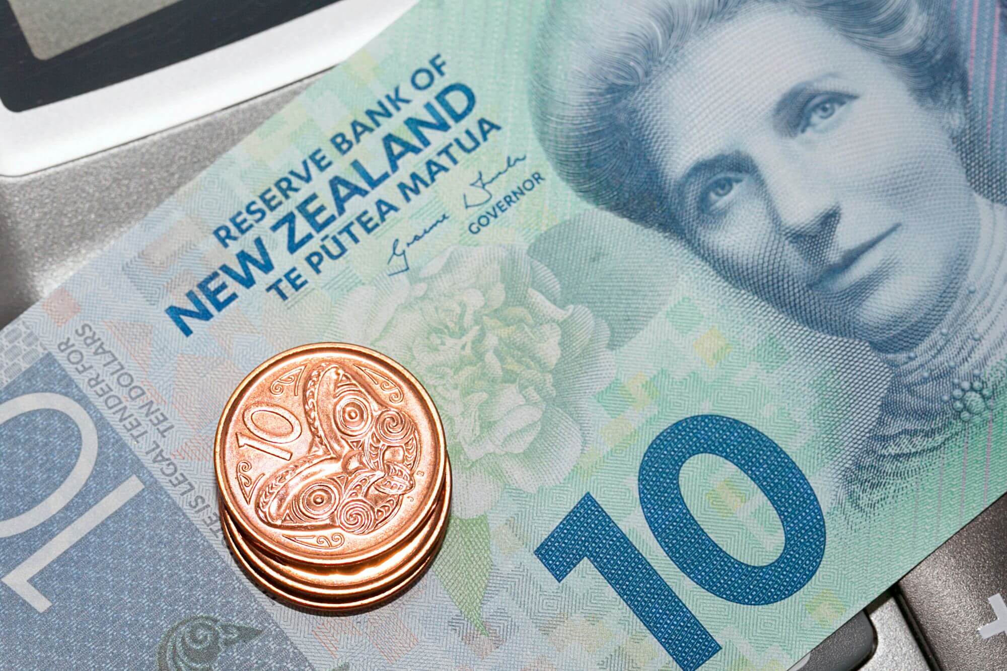 Imagen de un dÃ³lar neozelandÃ©s