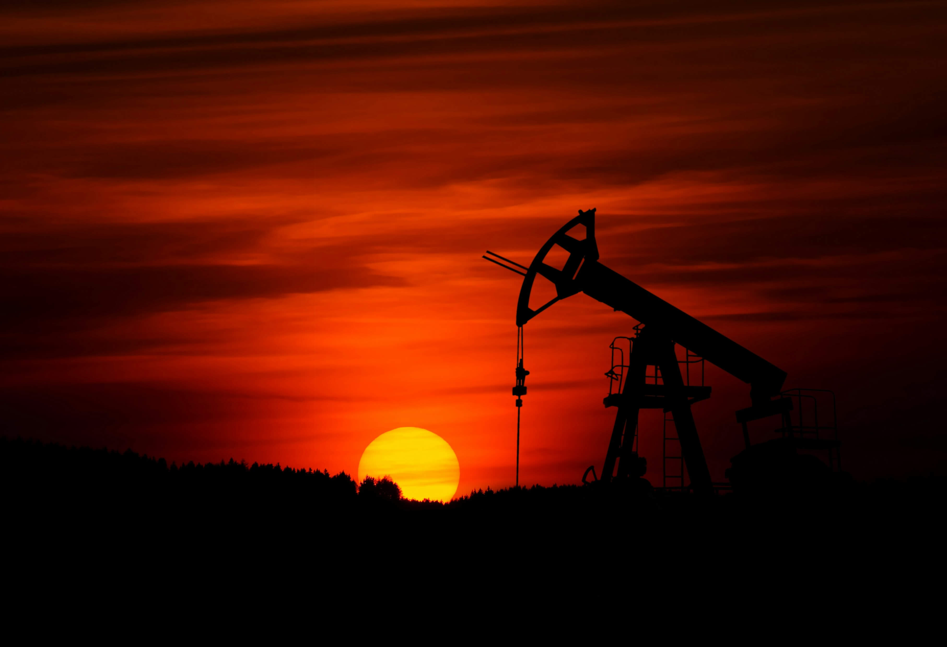 Imagen de un pozo petrolero