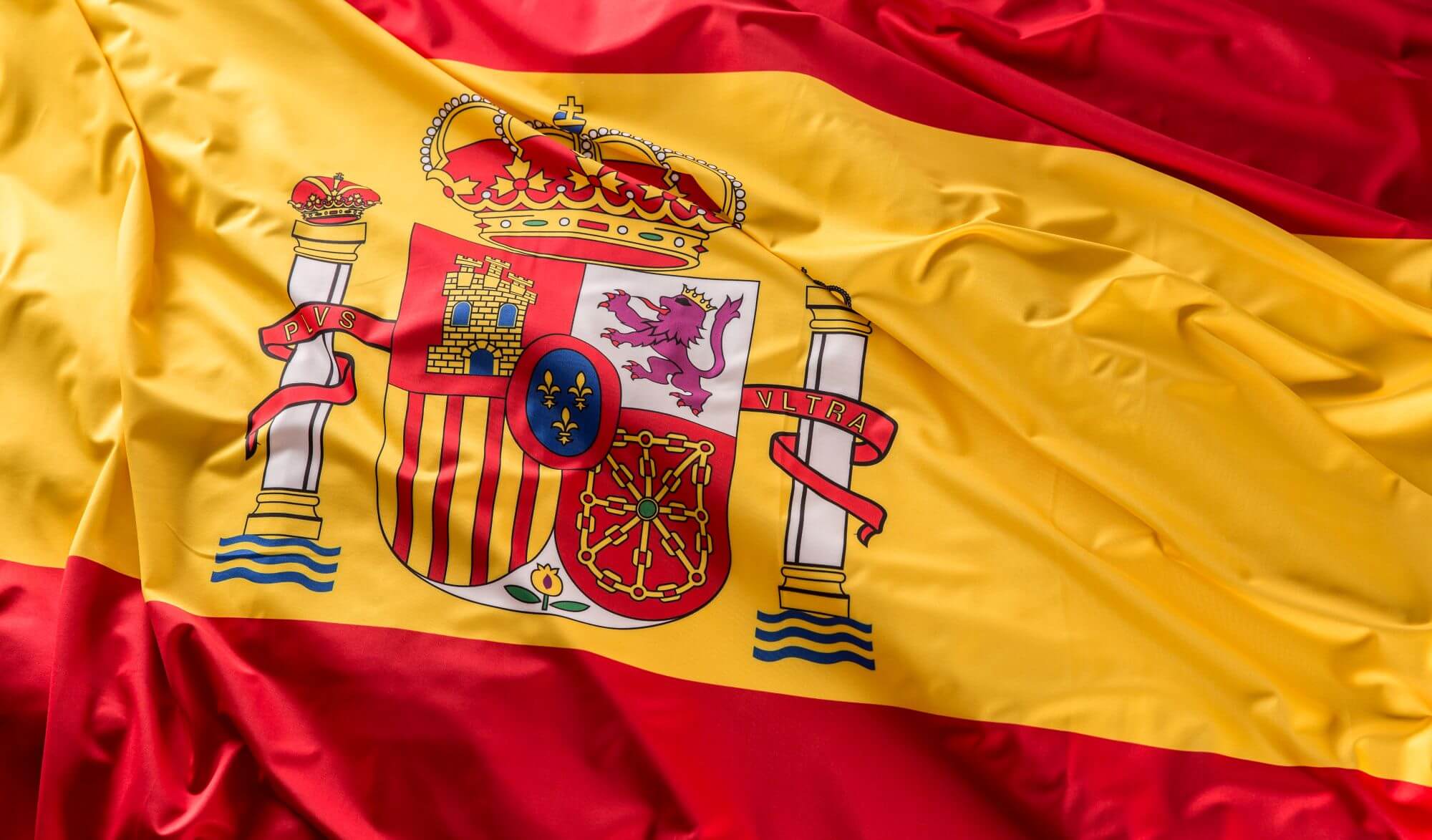 Imagen de la bandera de EspaÃ±a en un artÃ­culo sobre el cierre del Ibex 35