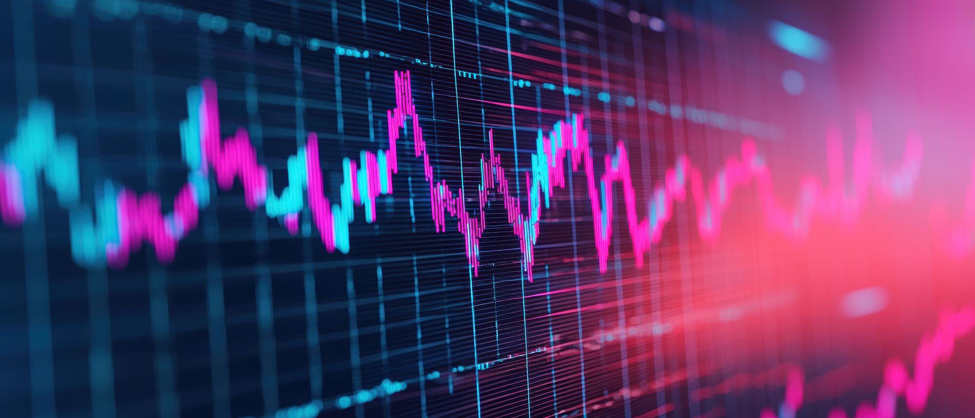 Imagen de un grÃ¡fico bursÃ¡til en un artÃ­culo sobre quÃ© es el drawdown
