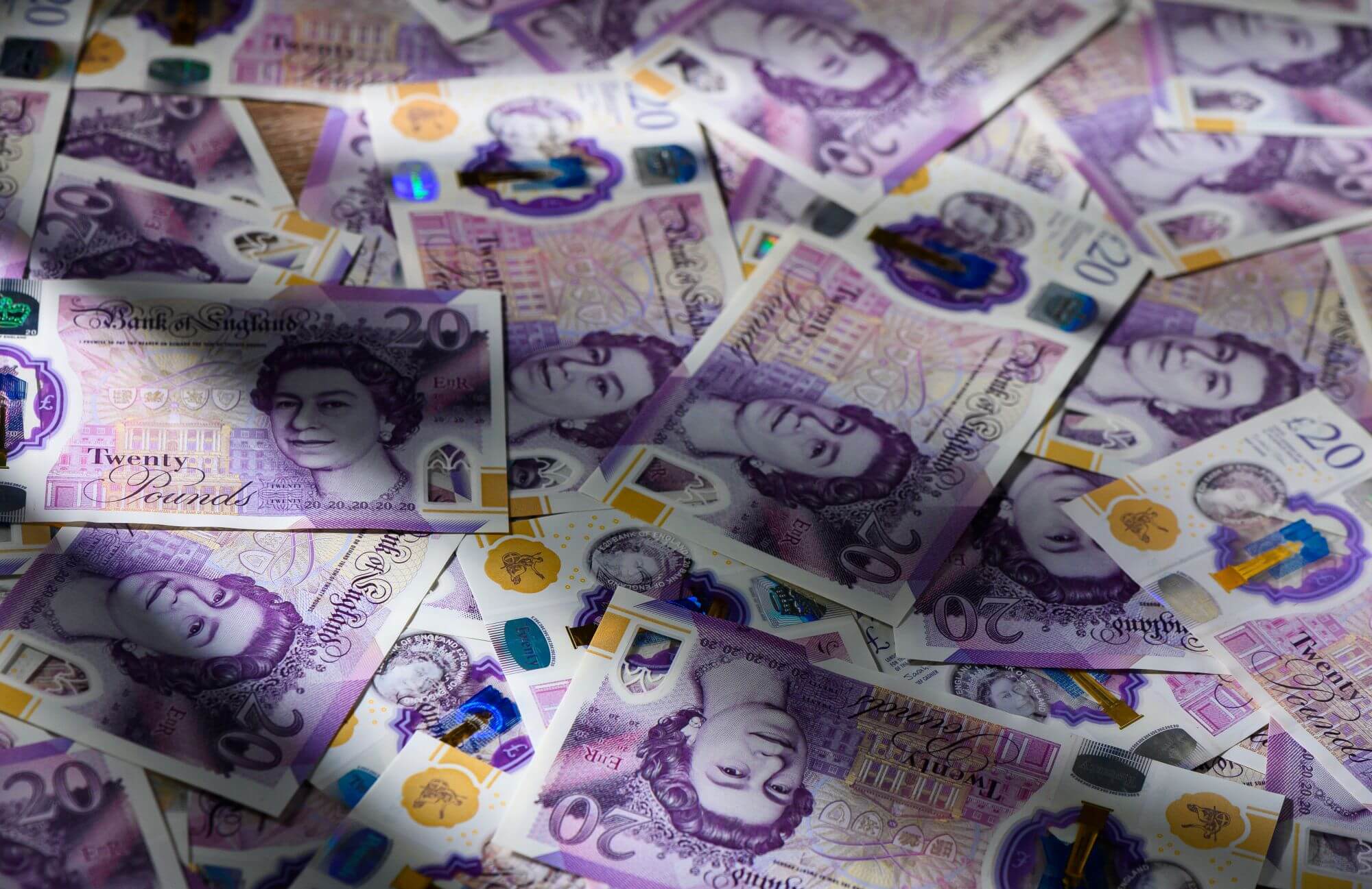 Imagen de billetes de libra
