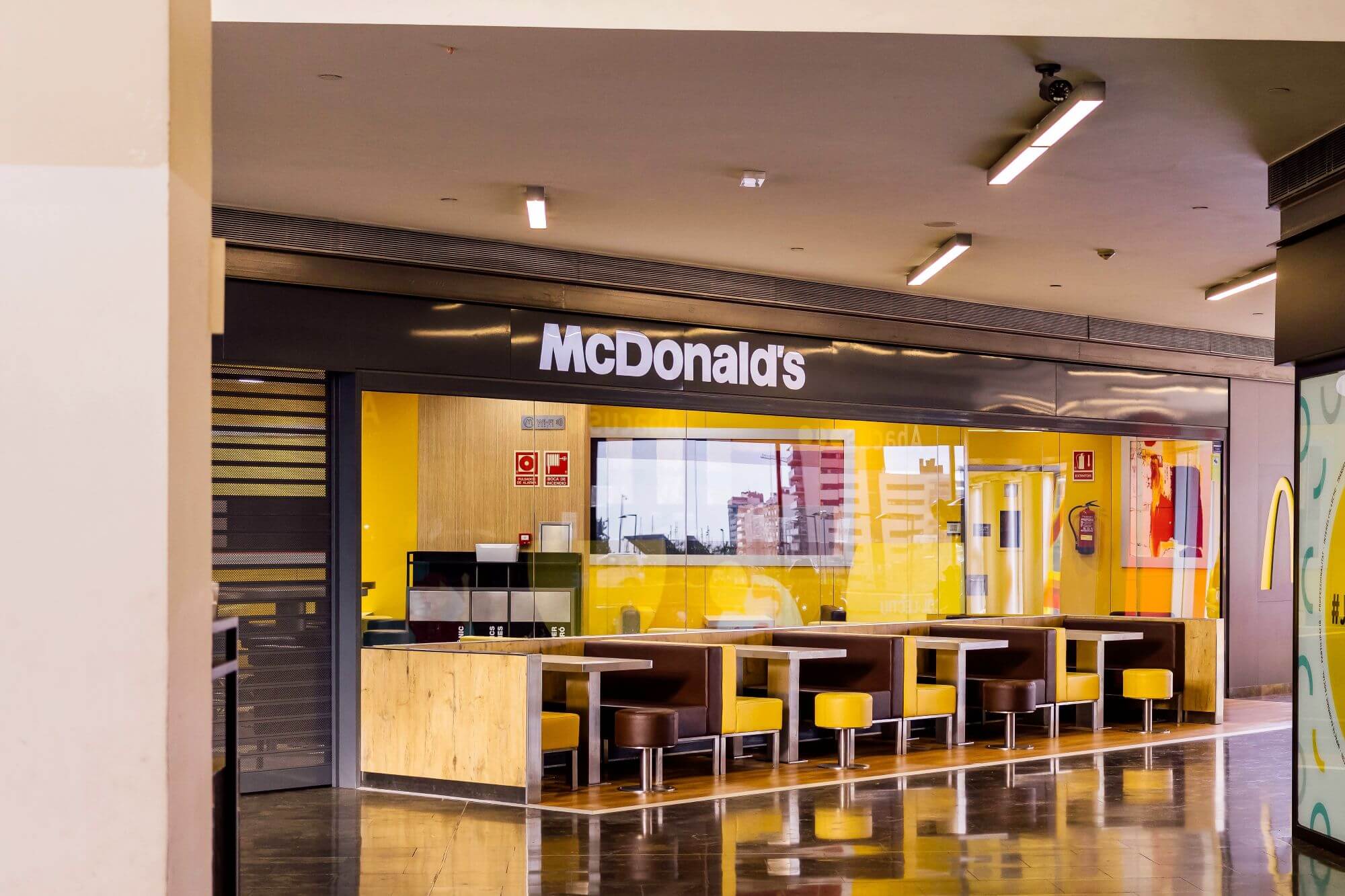 Imagen de una tienda de McDonald's