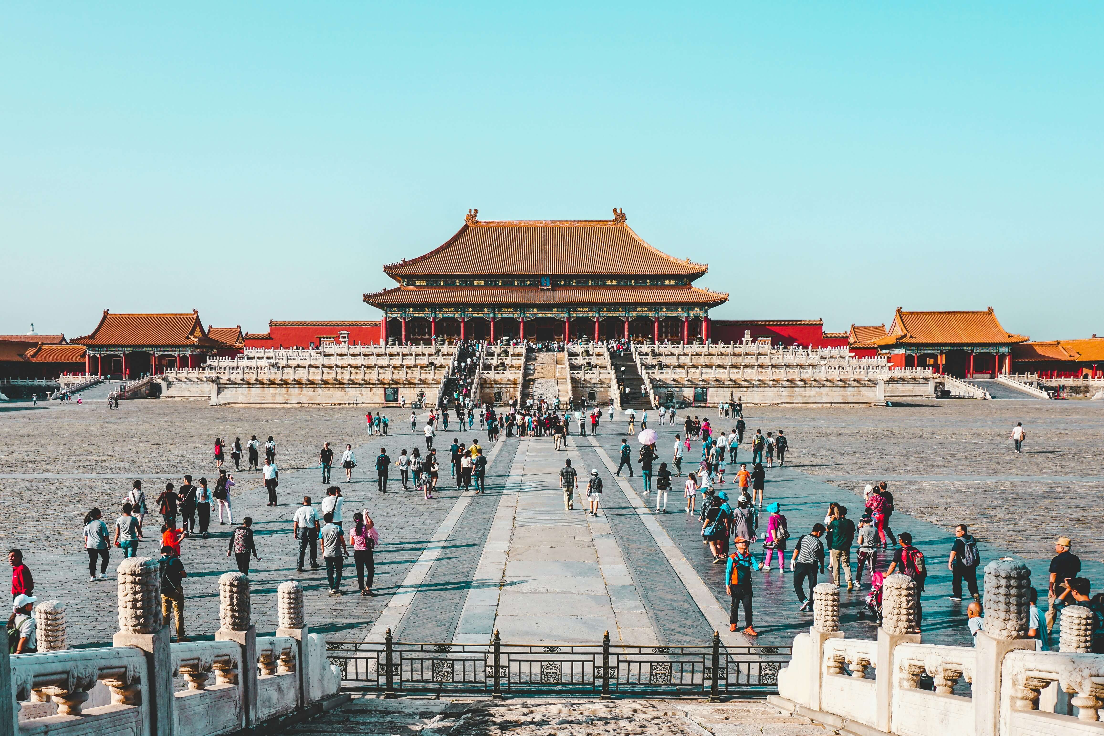 Imagen de un templo de China