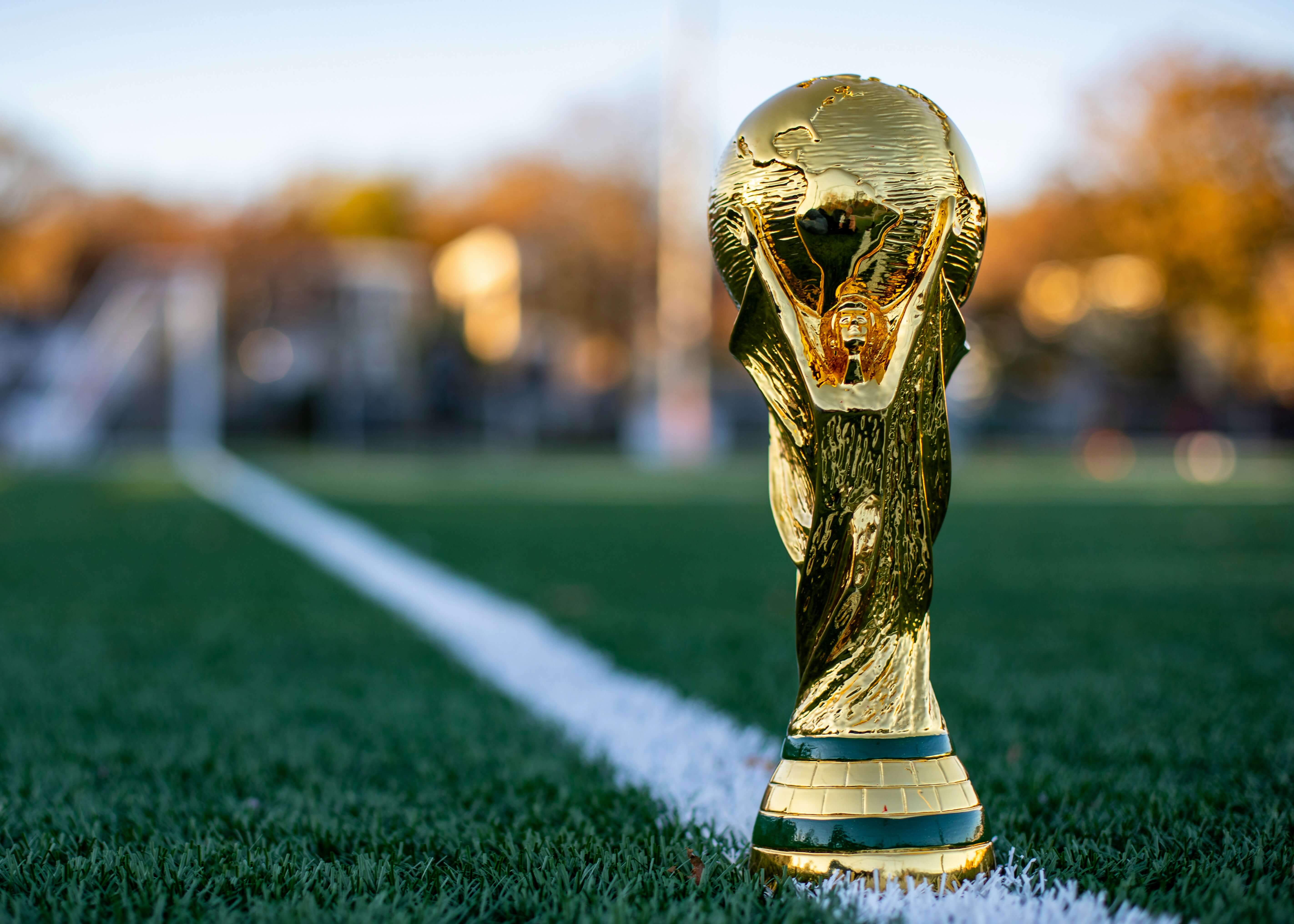 Imagen del trofeo del Mundial