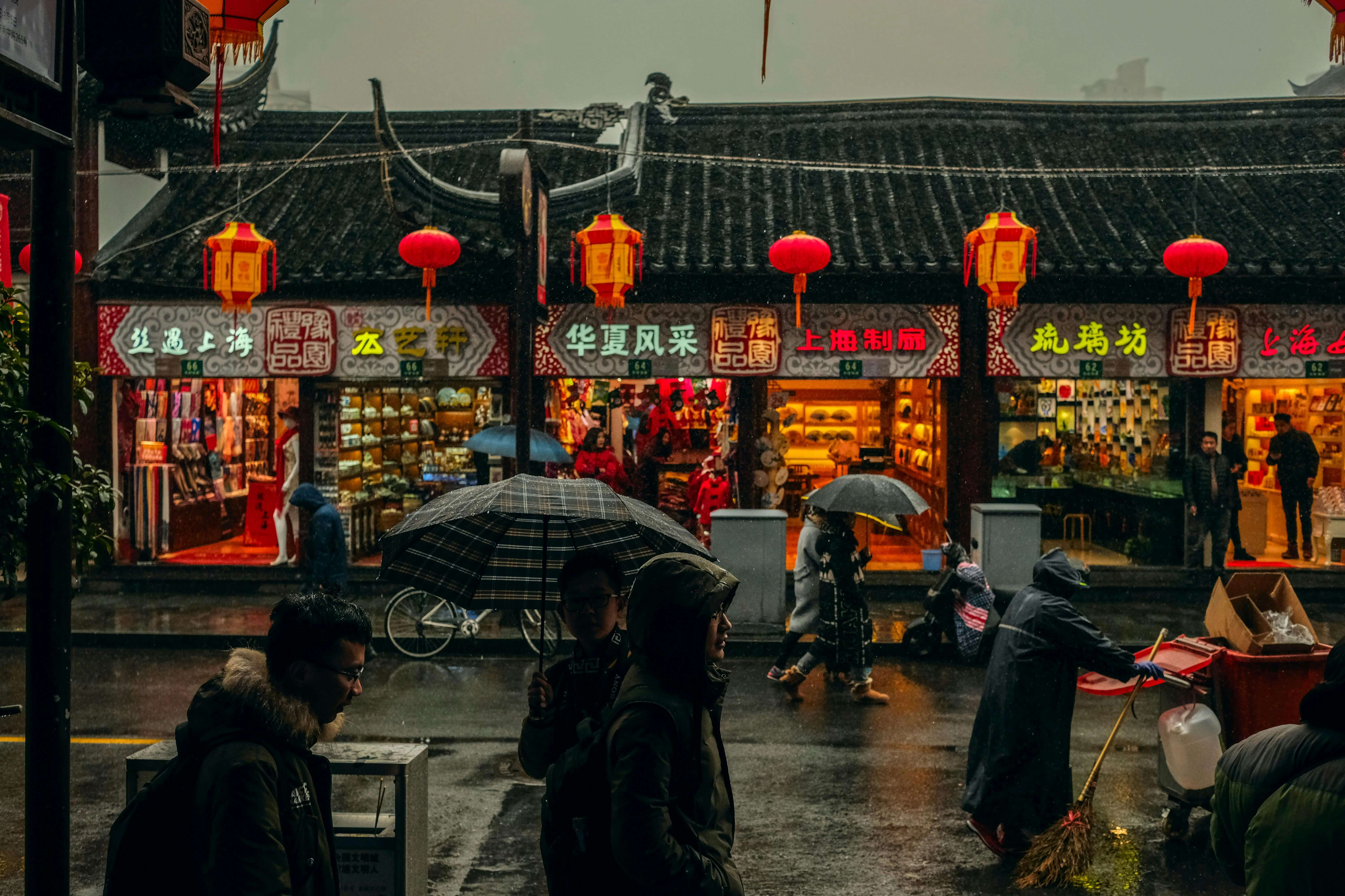 Imagen de una ciudad de China