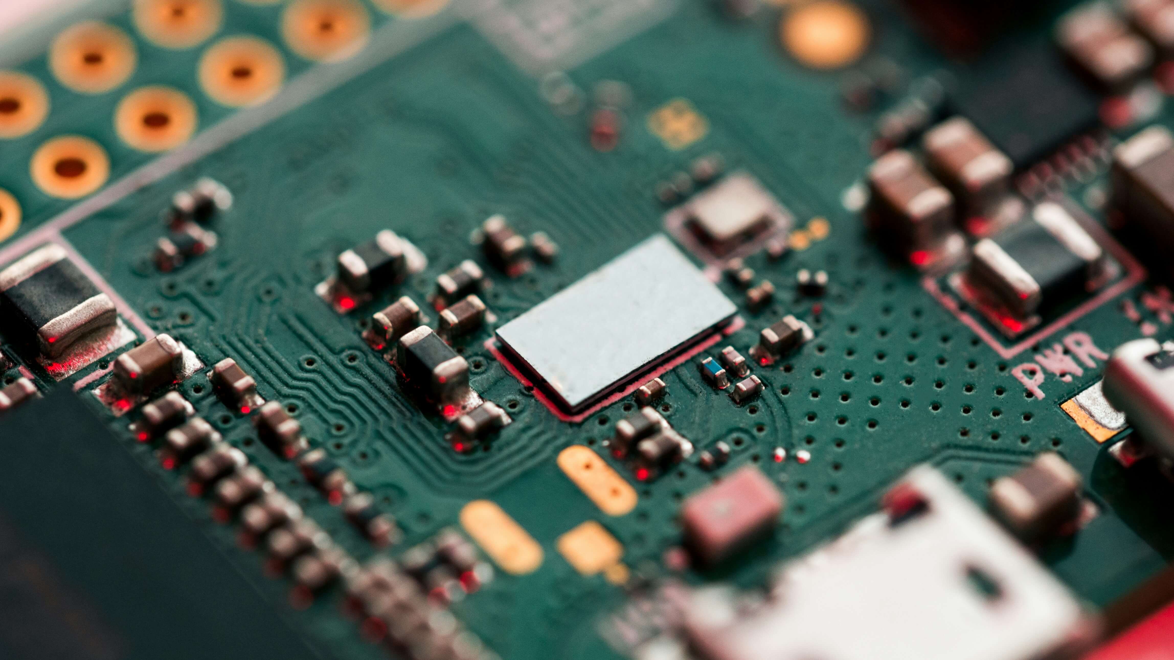 Imagen de chips en un artículo sobre las acciones de SK Hynix