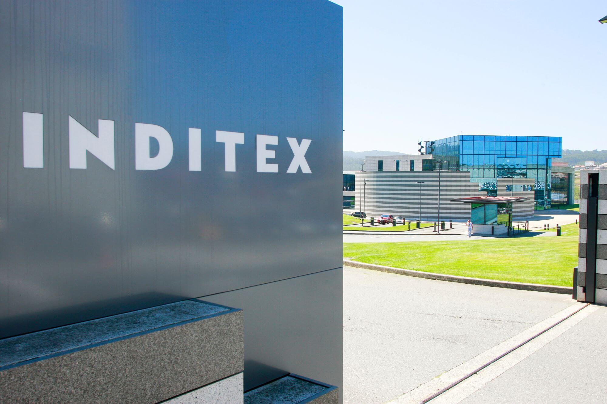 Sucursal de Inditex en un artículo sobre las acciones de Inditex