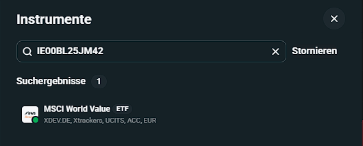Value ETF: XTB 2