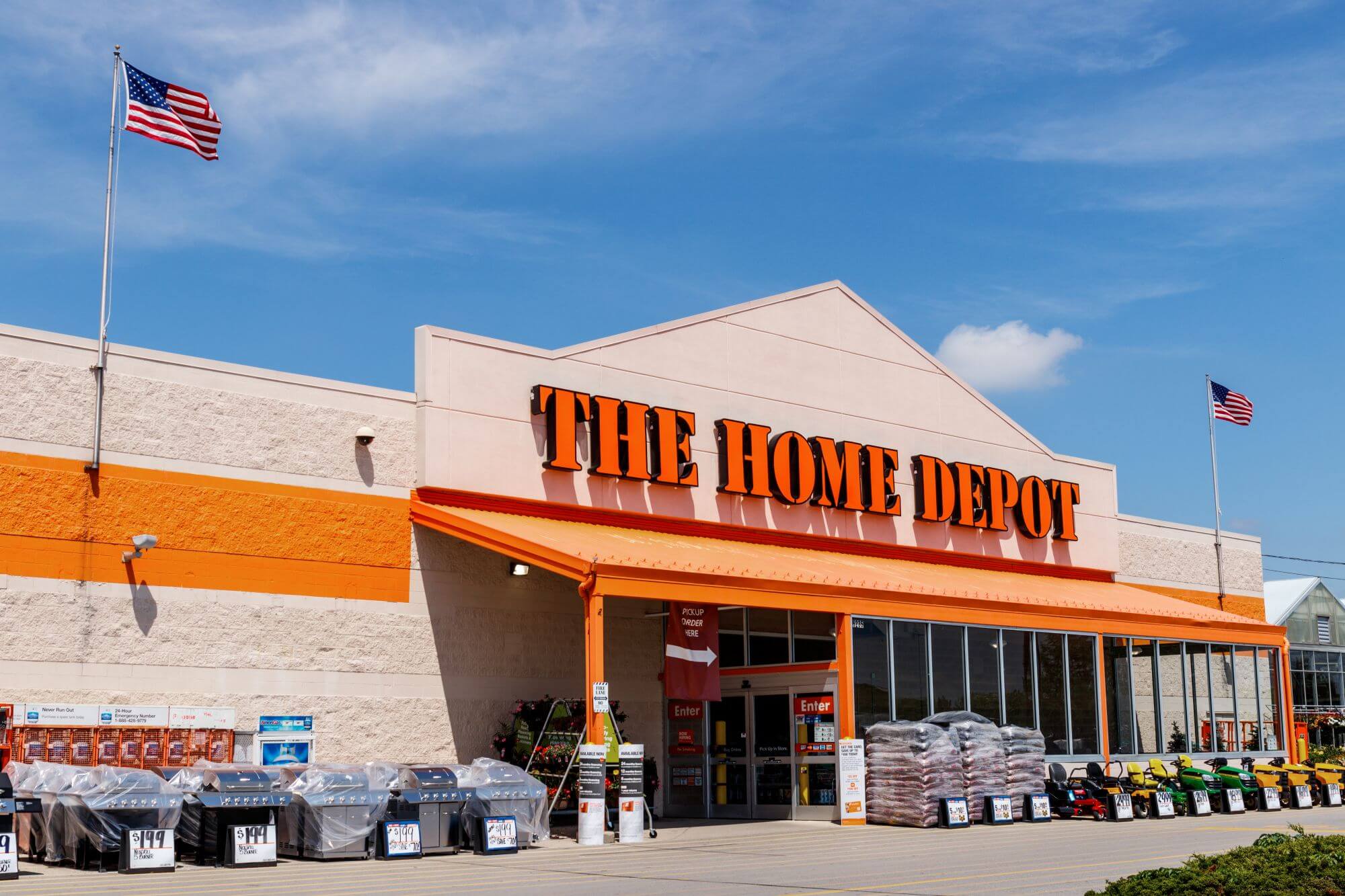 Imagen de una tienda de The Home Depot