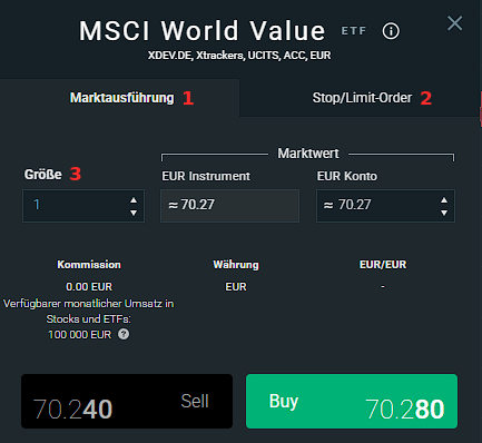 Value ETF: XTB 3