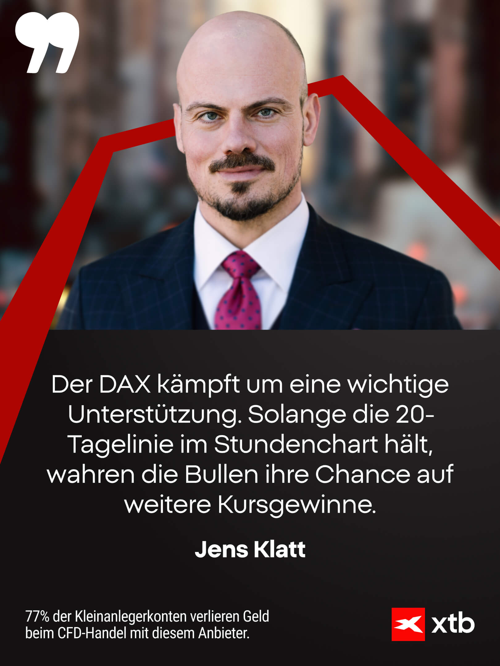 Expertenkommentar DAX von Jens Klatt