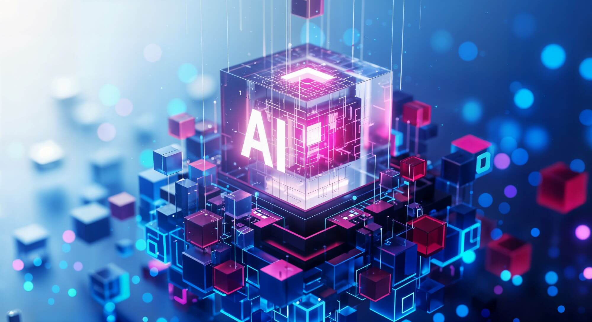 Imagen de un chip en el que se lee IA 