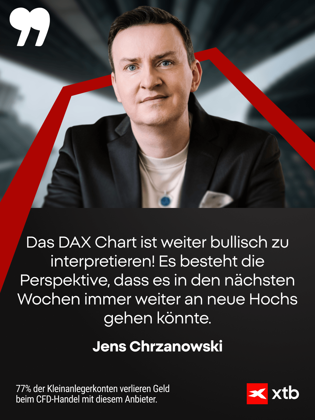 Expertenkommentar zum DAX am 30.08.2026 - Jens Chrzanowski