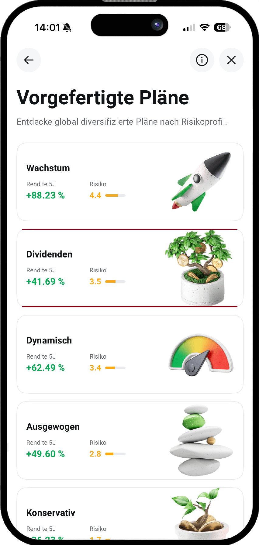 Dividendenstrategie: XTB App