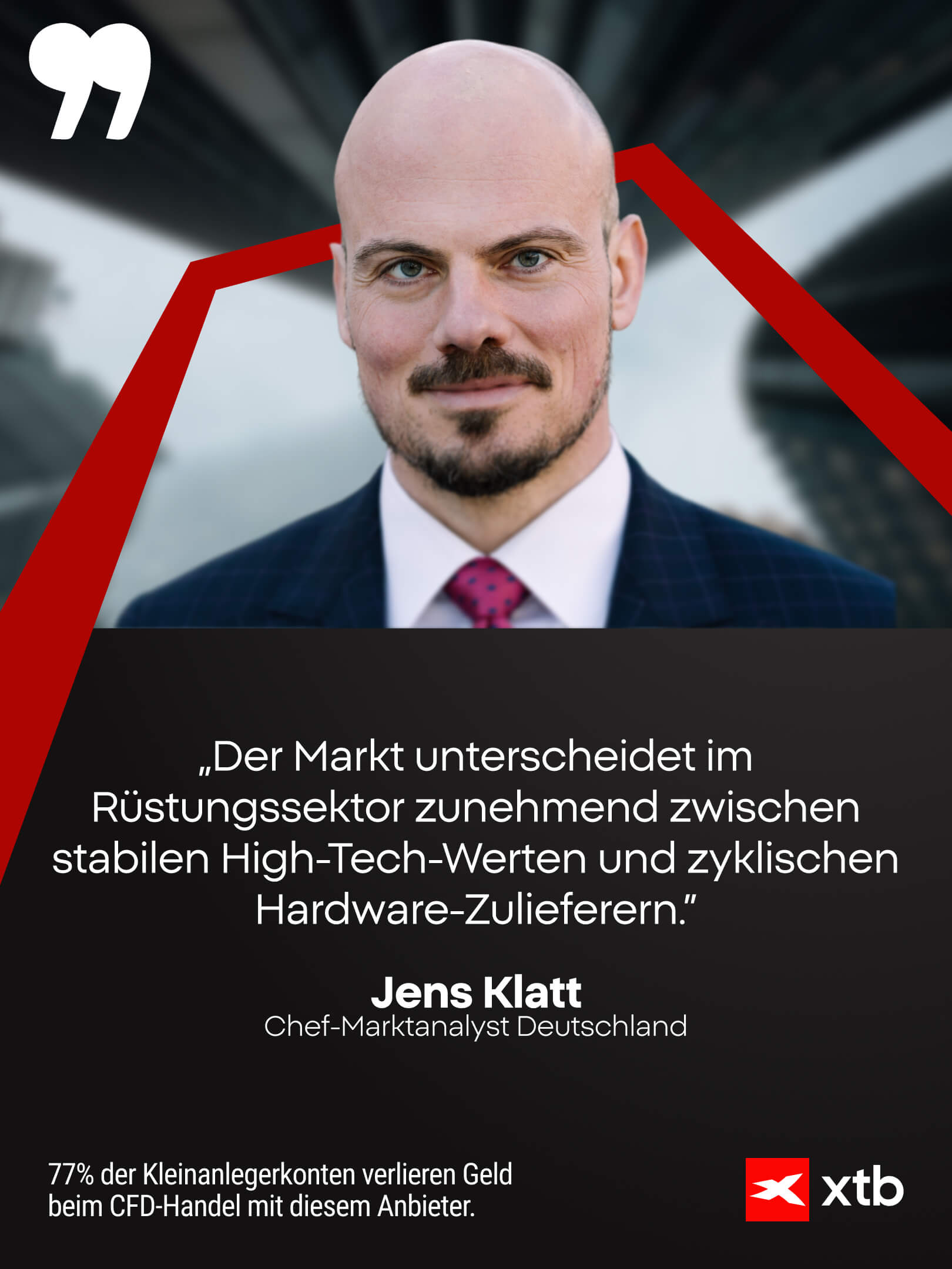 Expertenkommentar von Jens Klatt, 02.10.2026