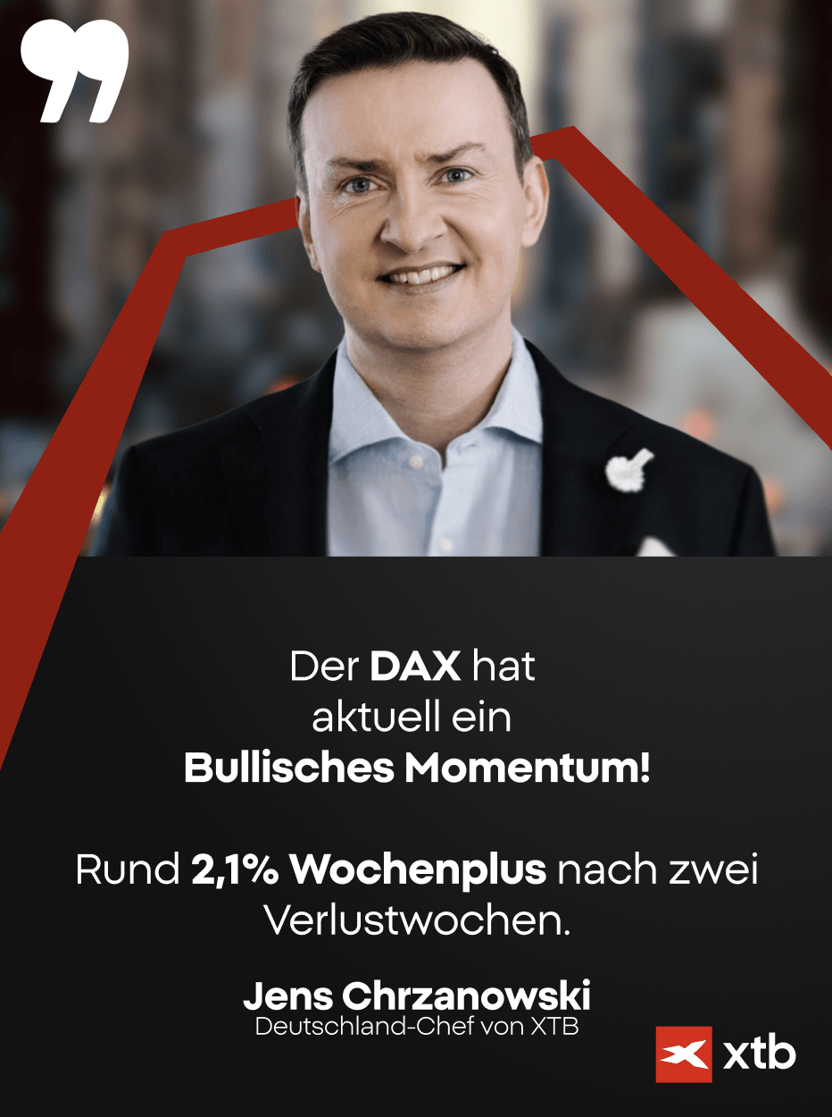 DAX Wochenausblick - Kommentar von Marktexperten Jens Chrzanowski, 18.10.2026