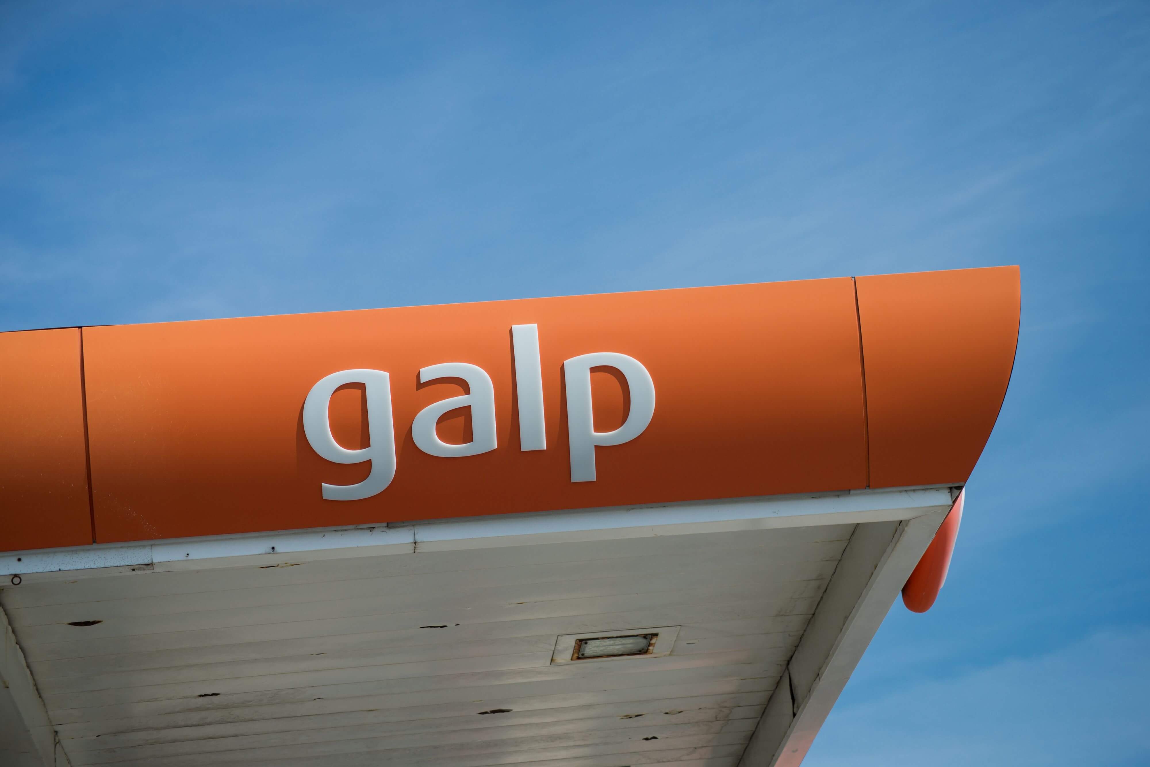 Imagen de una gasolinera de Galp