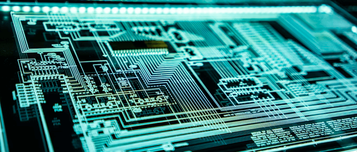 Imagen de un circuito tecnolÃ³gico