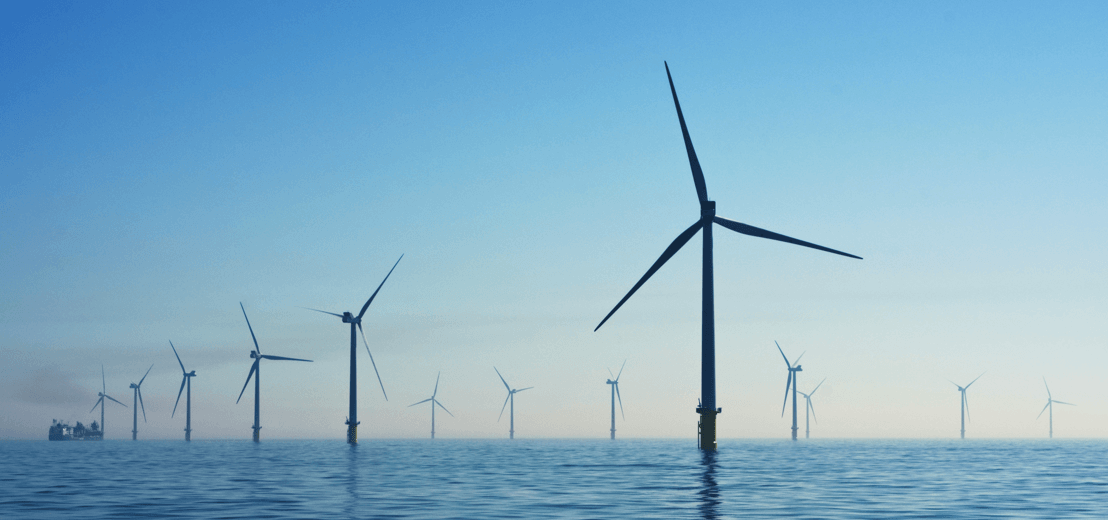 Imagen de molinos eÃ³licos en un artÃ­culo sobre las acciones de Acciona y el impacto de Nordex