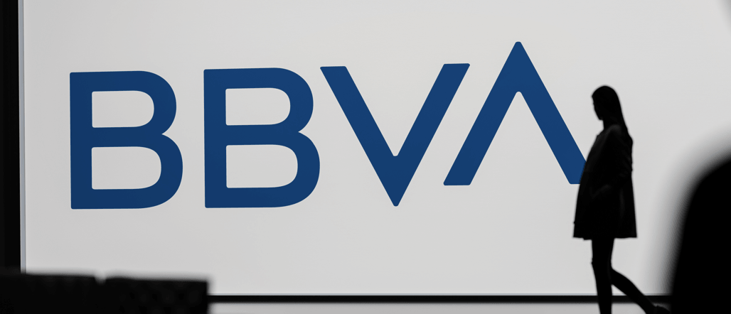 Imagen donde se ve el logo de BBVA