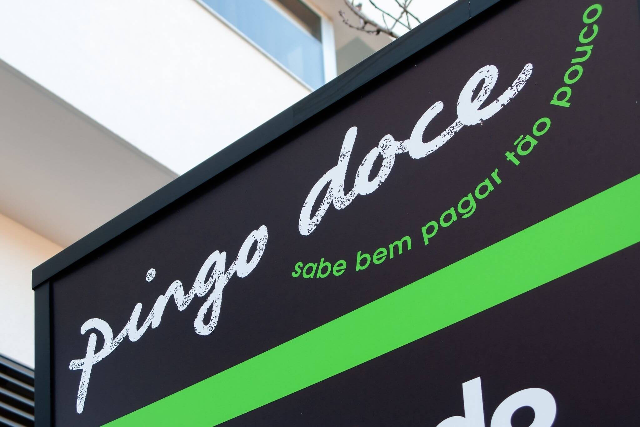 Fotografia da logo do Pingo Doce