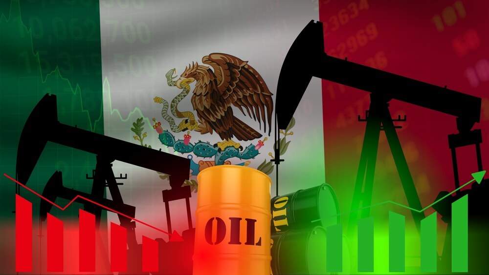La bandera mexicana incorpora simbolos de la industria petrolera