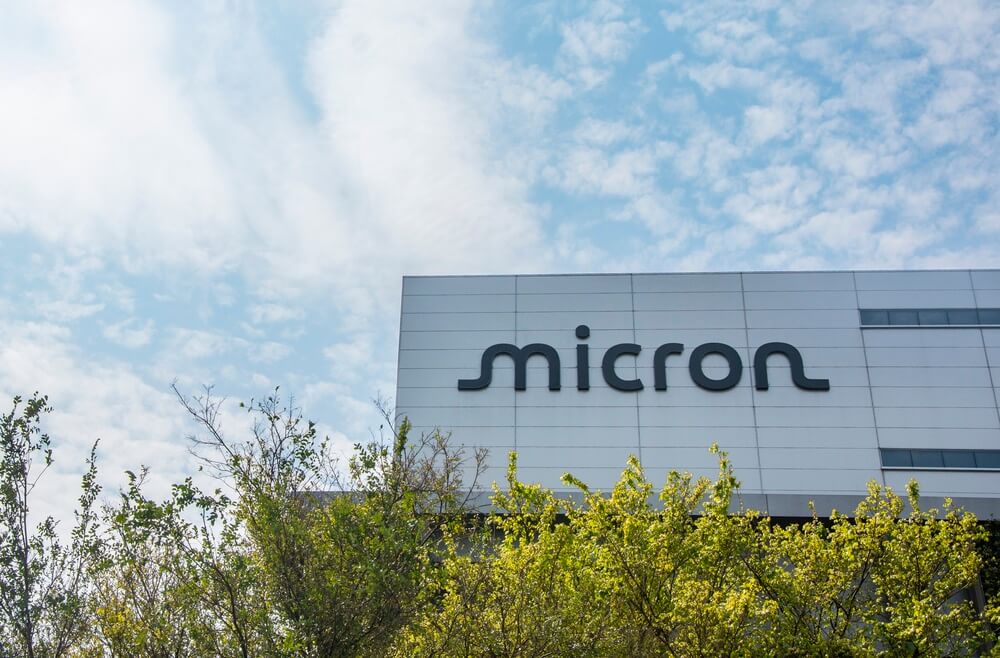 La fachada de Micron