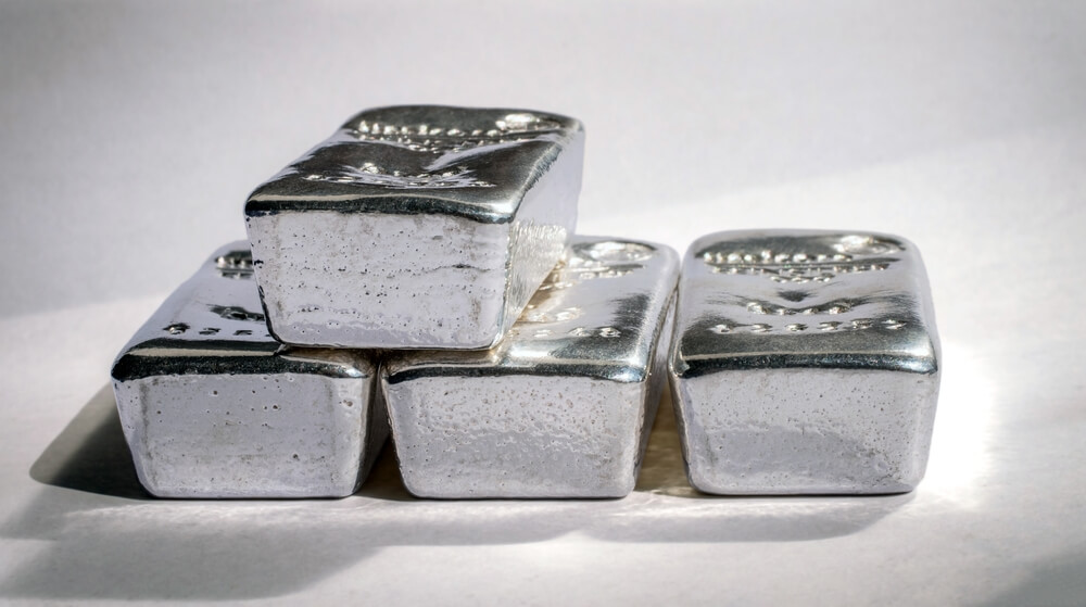 barras de plata