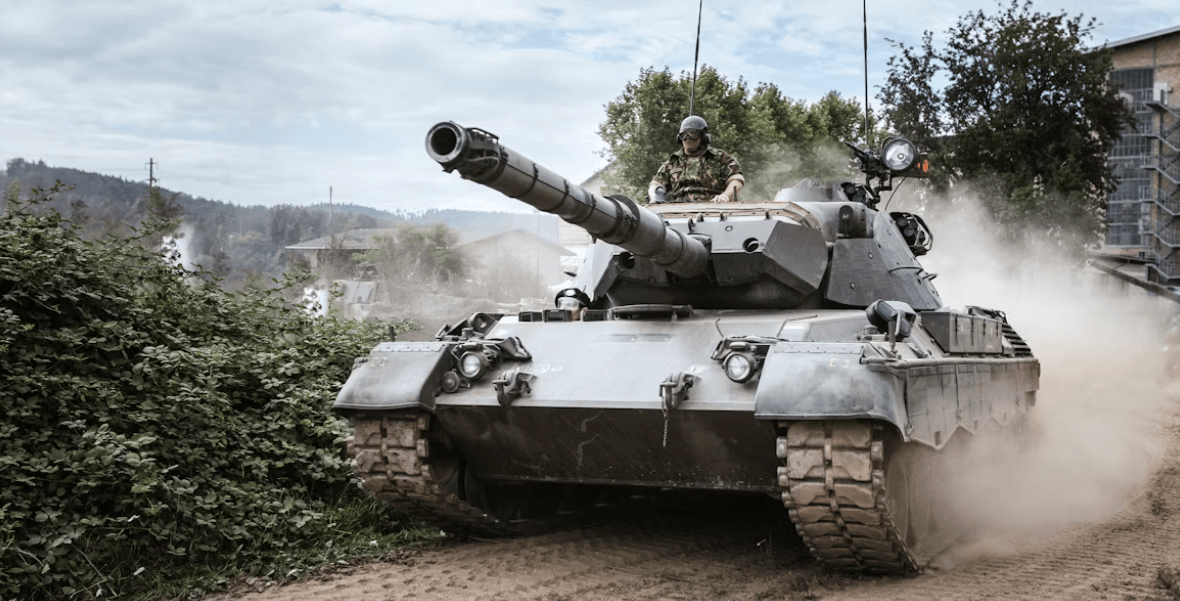 Imagen de un tanque del ejército