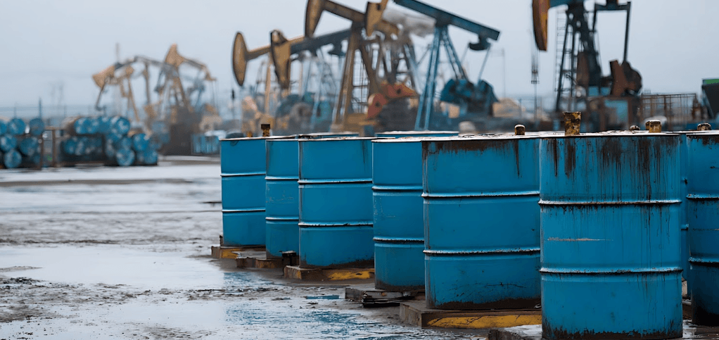 Imagen de barriles de petróleo
