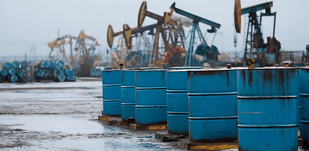 Imagen de barriles de petróleo