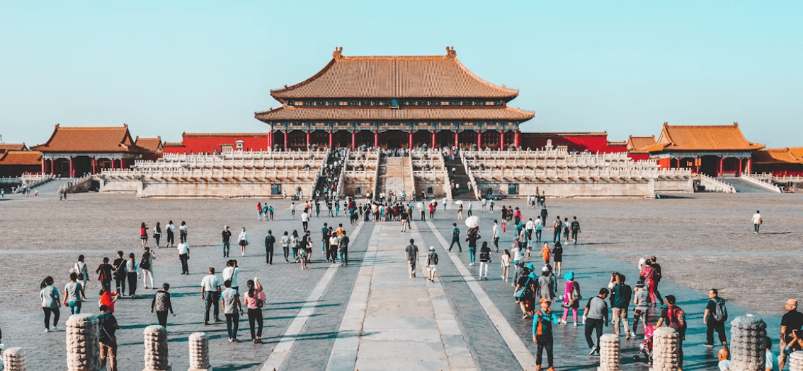 Imagen de un templo de China
