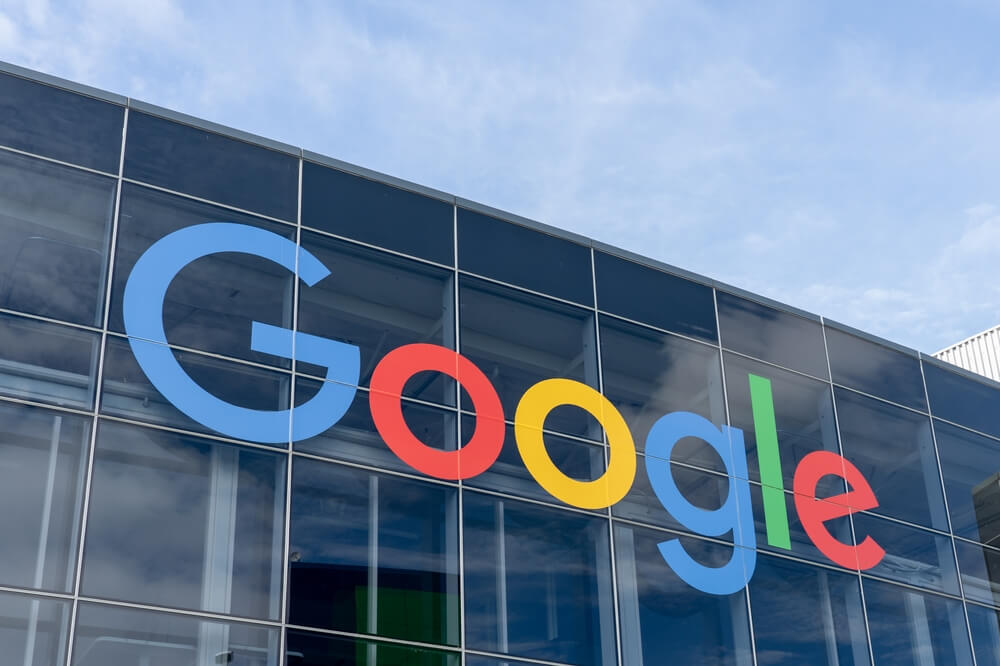 La fachada de google