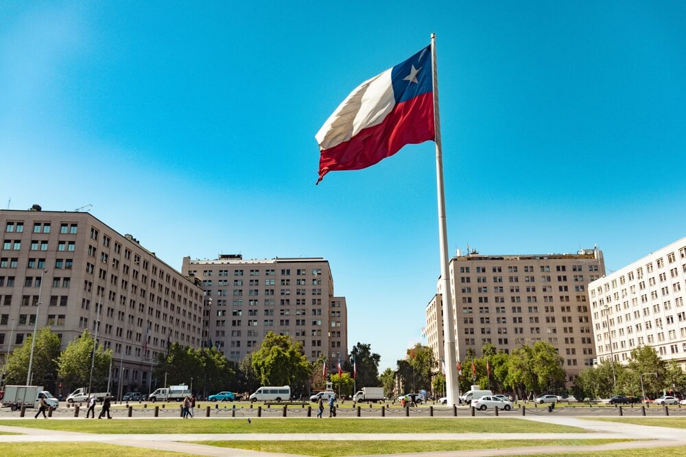 la bandera de chile