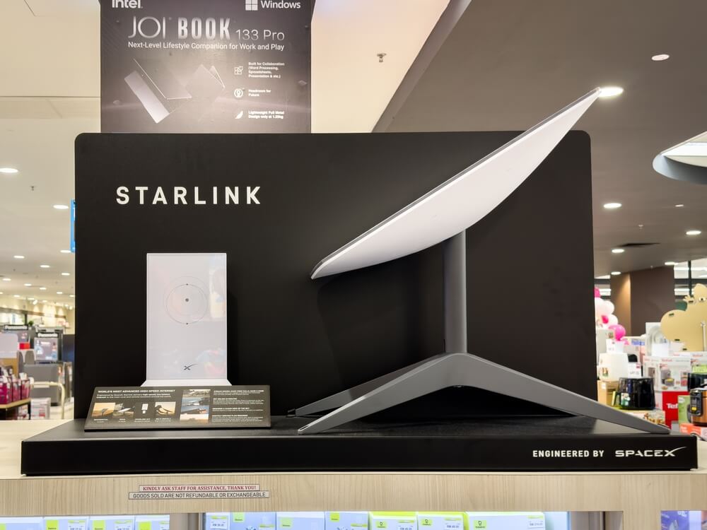 los equipos de conectividad starlink