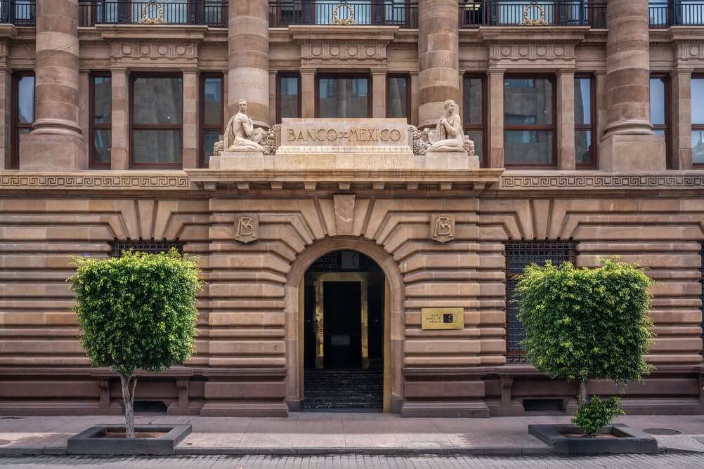 La entrada de Banxico