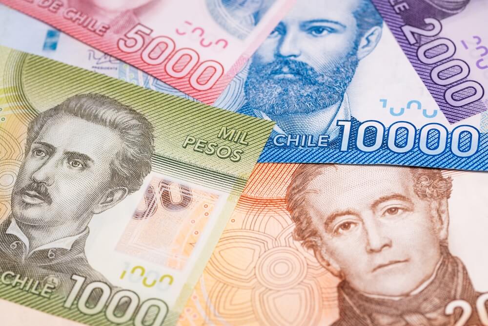 billetes de peso chileno