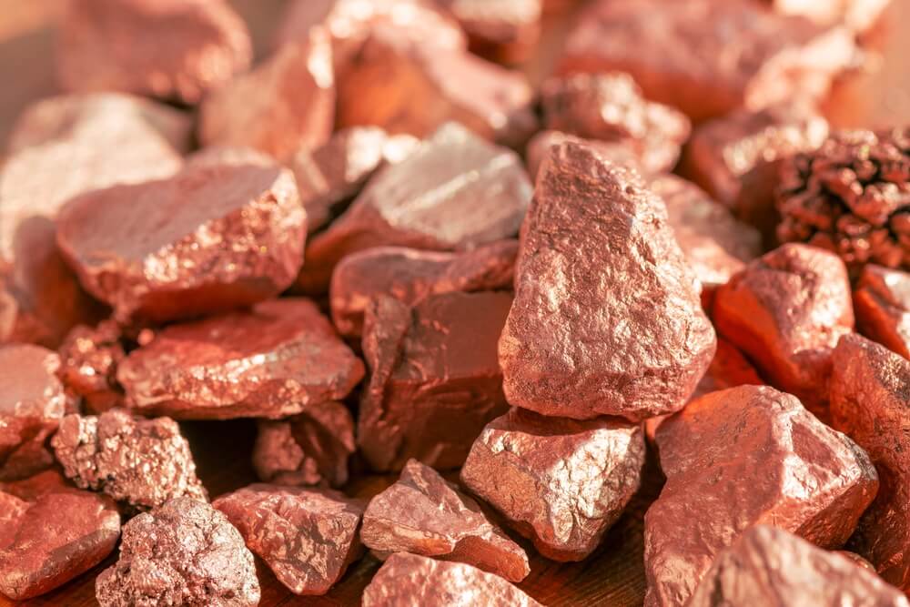 pedritas de cobre