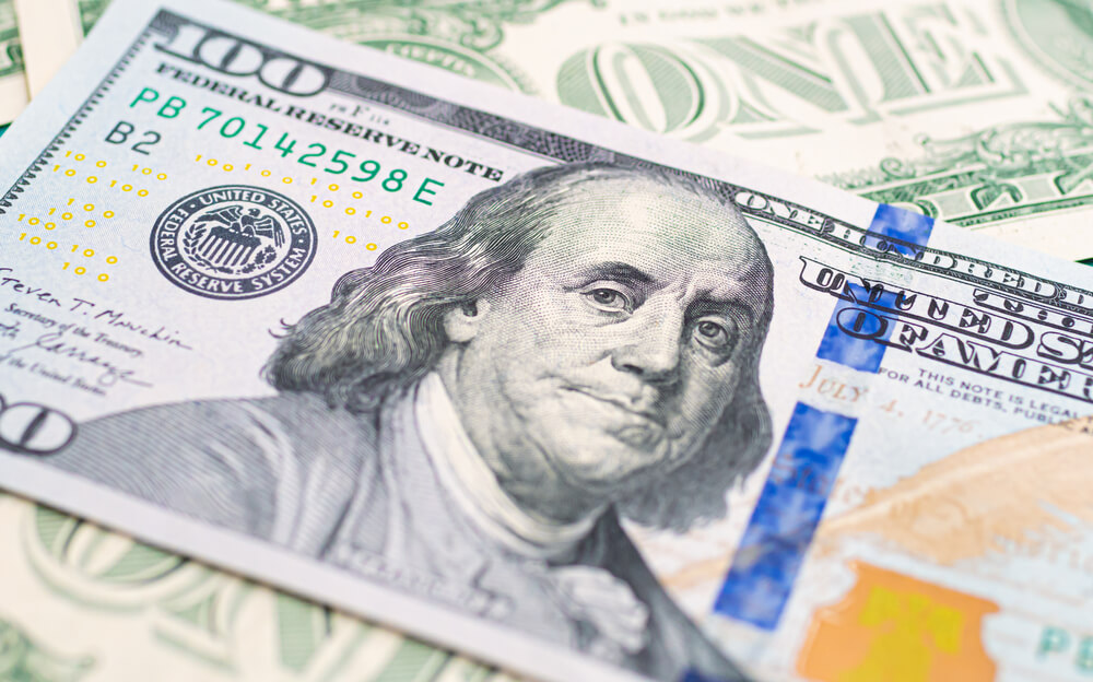Imagen de billete de 100 dólares